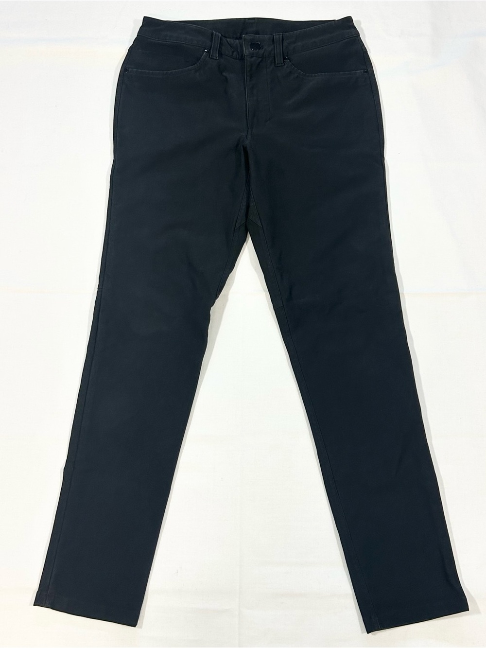 Lululemon ABC Pants Men’s Size 30 Slim Fit Technical Performance Tech Black EUC